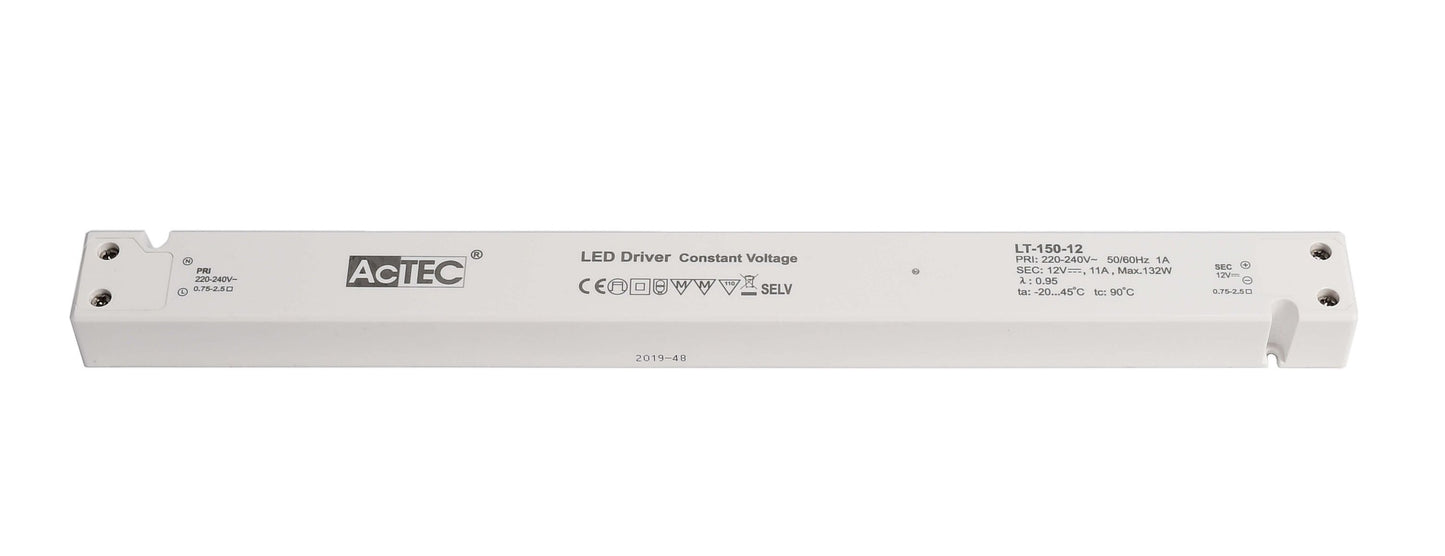 Deko-Light LONG-FLAT, CV, LT-150-12 Schwarz