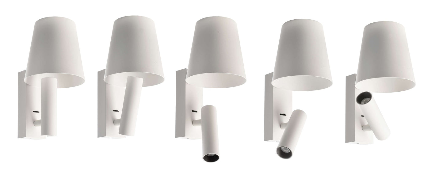 Deko-Light Wandaufbauleuchte Alwa I 3,5W Verkehrsweiß RAL 9016