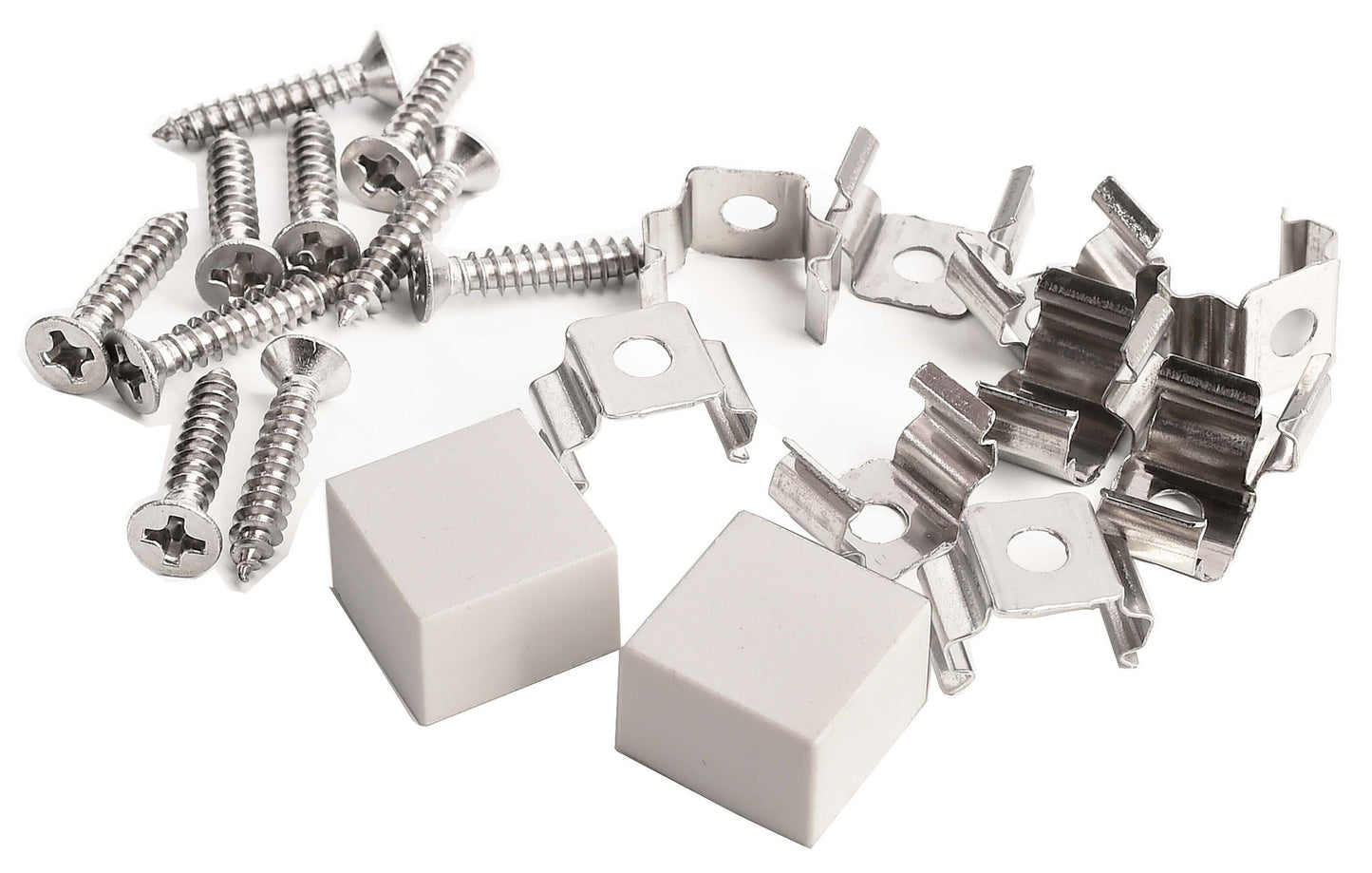 Deko-Light Montageset für D Flex Line 10,0 x 10,0 mm Silber