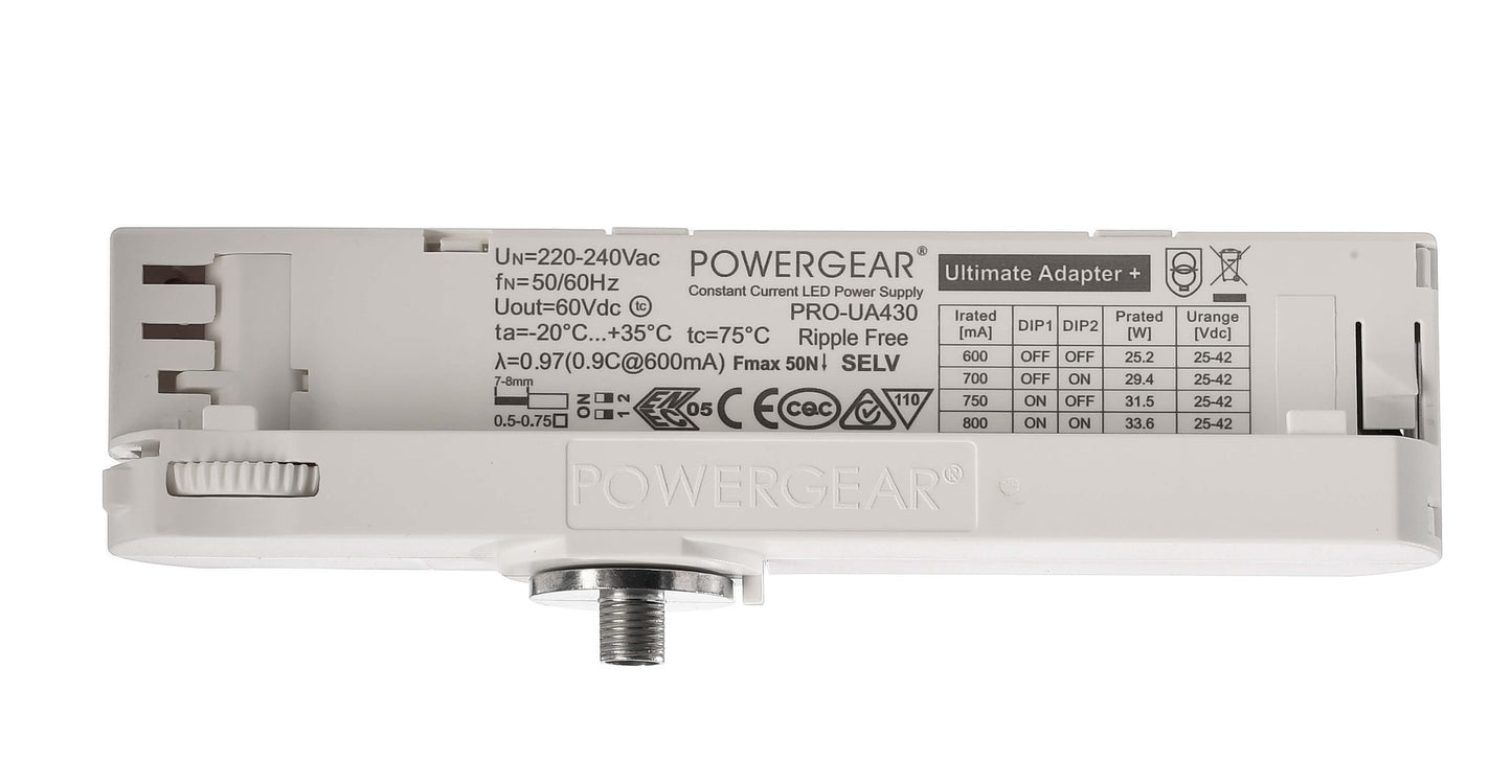Deko-Light Multi CC, PRO-UA430-W Schienensystem 3-Phasen 230V Reinweiß RAL 9010