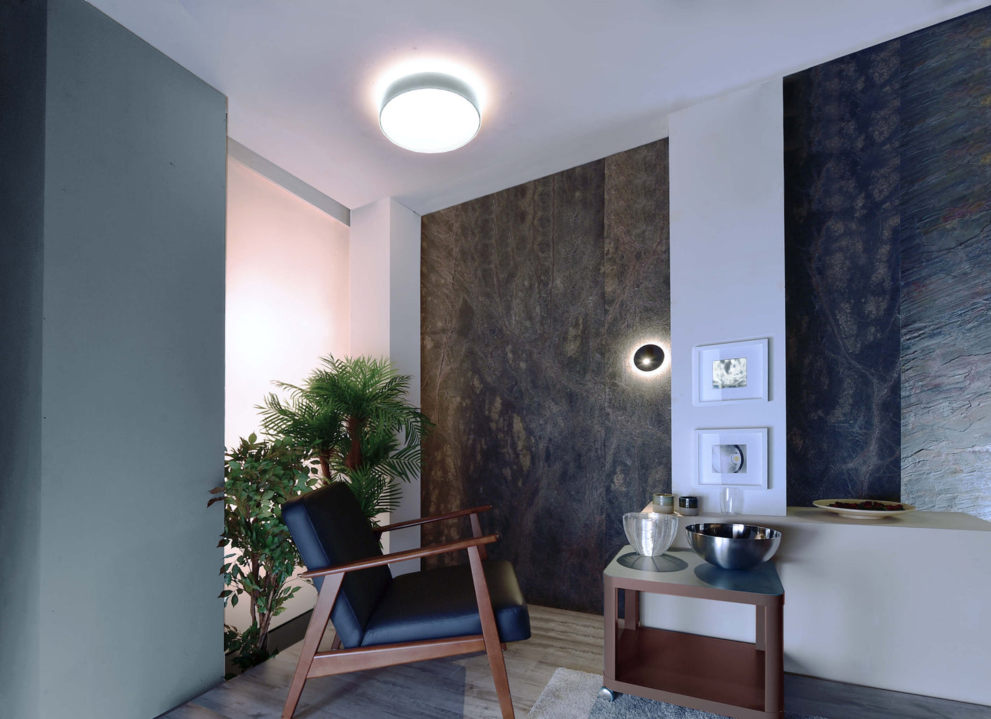Deko-Light Menkar 41W Silber gebürstet