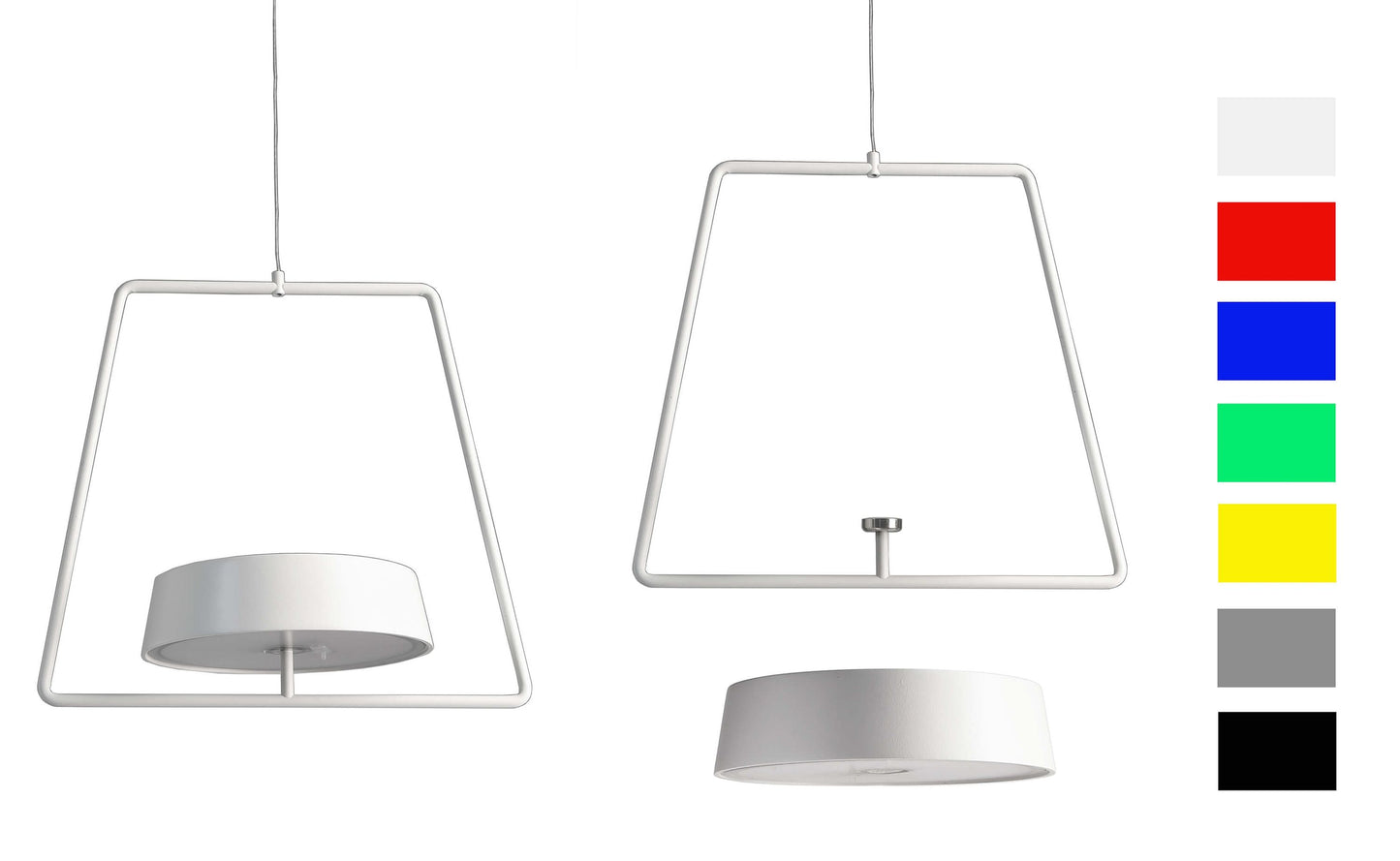 Deko-Light Pendel für Magnetleuchte Miram Weiß Weiß