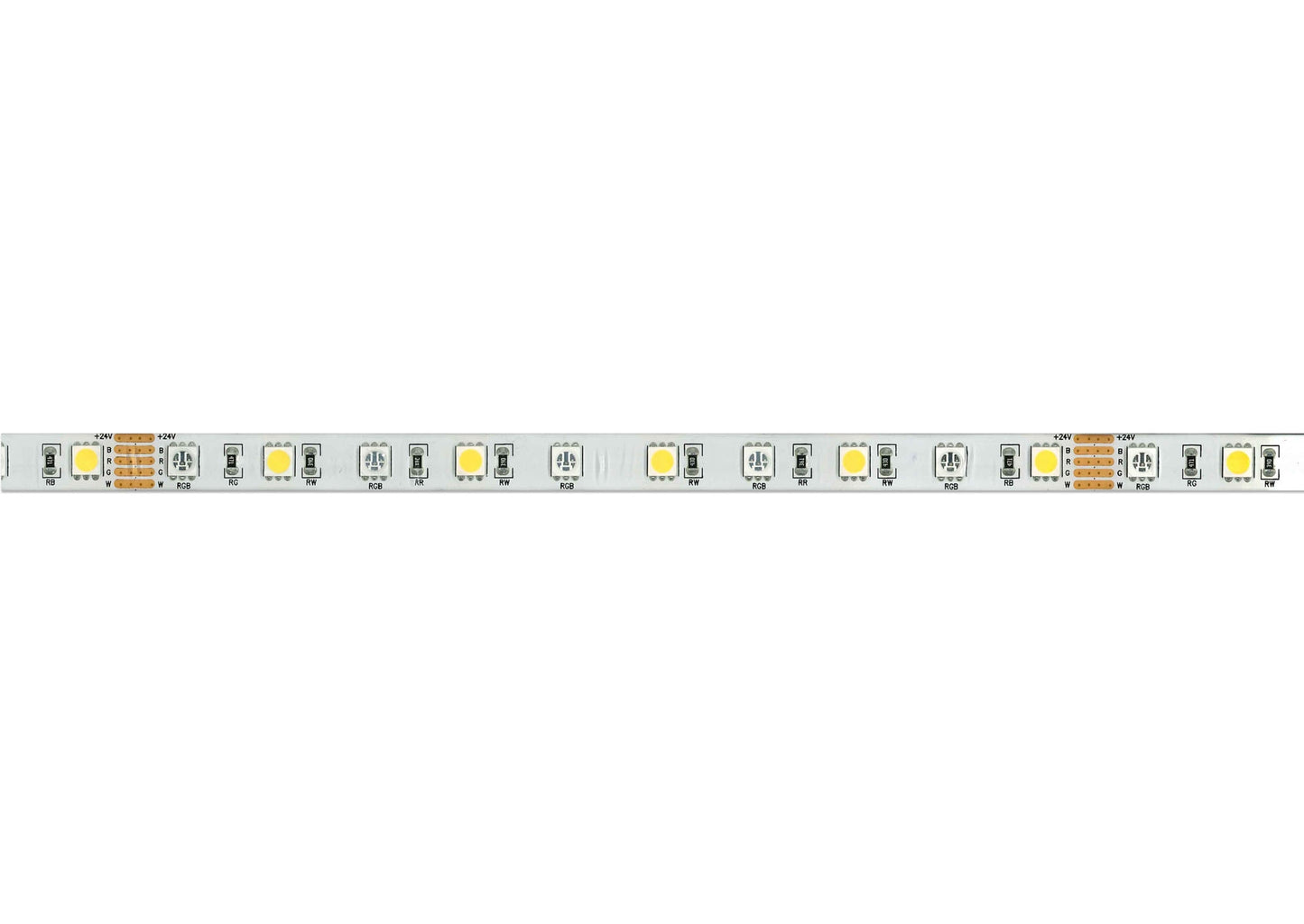 Deko-Light 5050-60-24V-RGB-6500K-5m-Silikon 66,5W Weiß