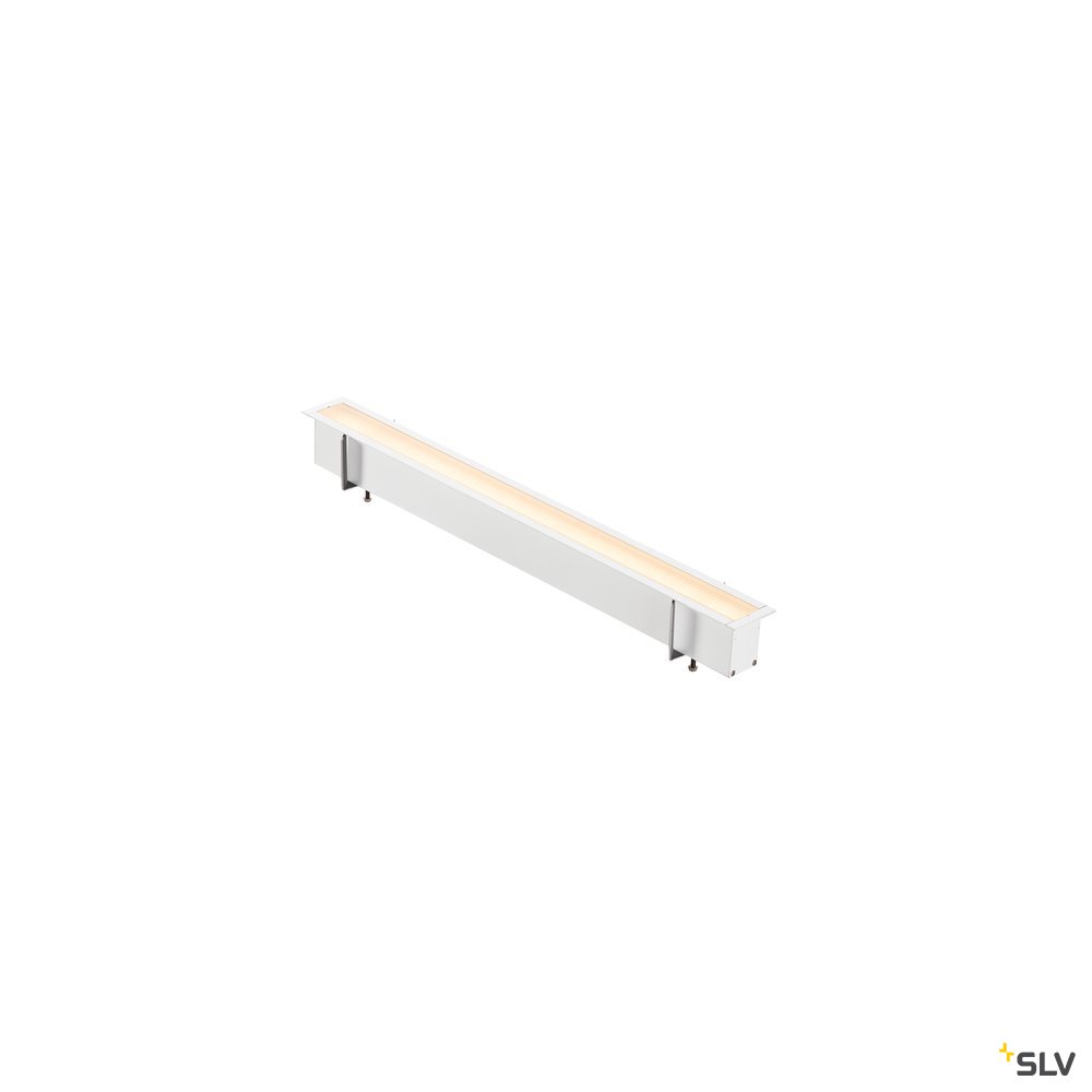 SLV ANINDA LED Wand- und Deckeneinbauleuchte, kurz, weiss, 3000K, 90°