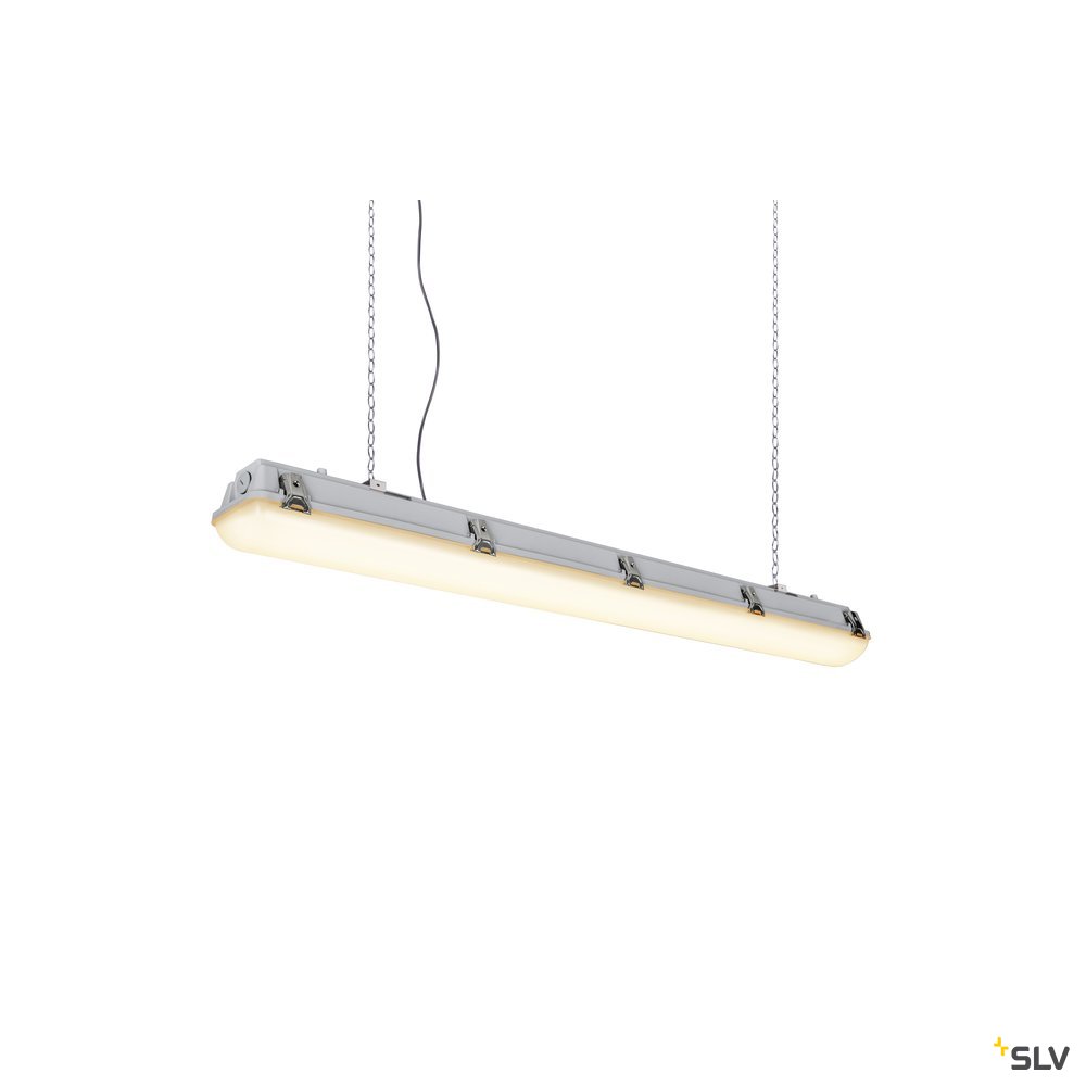 SLV IMPERVA 120 CW, LED Outdoor Wand- und Deckenaufbauleuchte, IP66, grey, 4000K