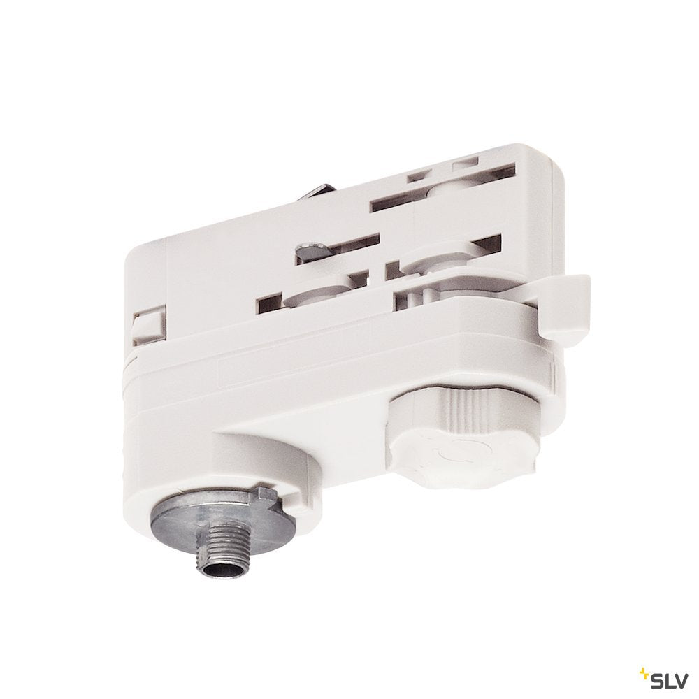SLV Leuchtenadapter für S-TRACK 3P.-Schiene, verkehrsweiß