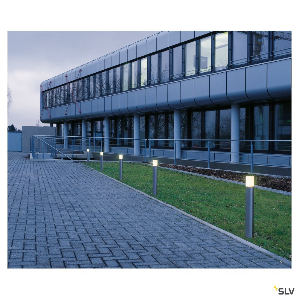SLV ROX ACRYL 90 Pole, LED Outdoor Stehleuchte, Edelstahl 316, 3000K, IP44