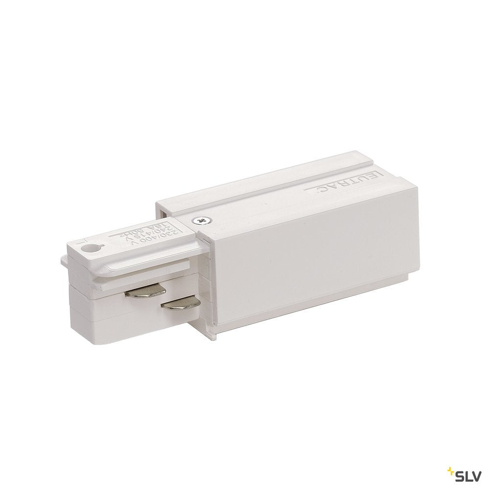 SLV EUTRAC Einspeiser, links, verkehrsweiss
