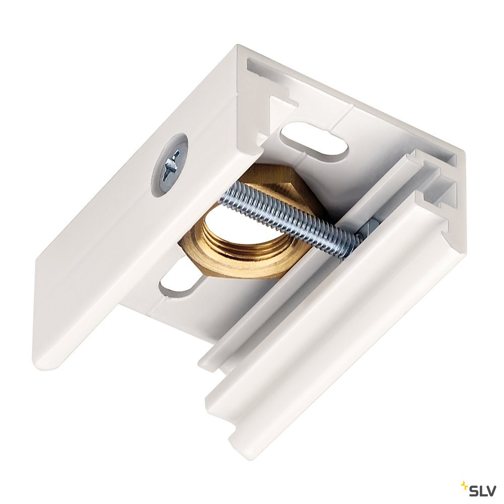 SLV EUTRAC Pendelclip für 3-Phasenstromschiene, verkehrsweiss