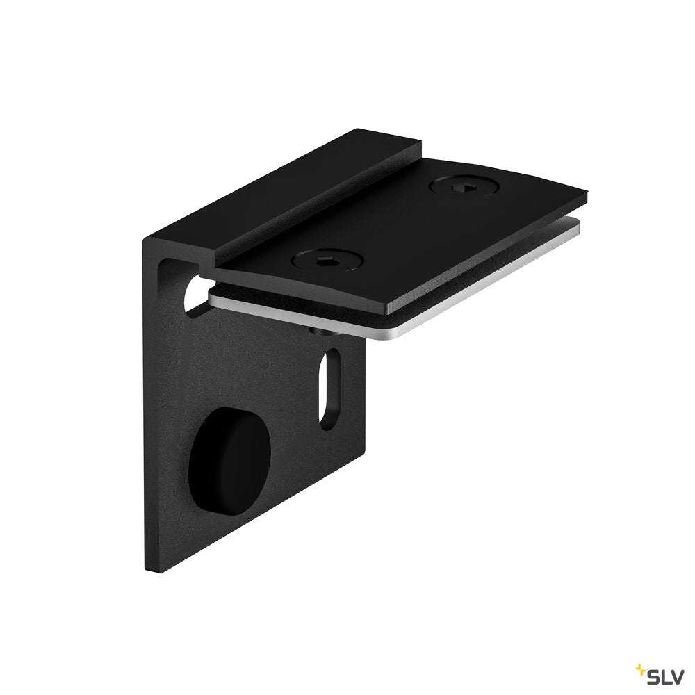SLV H-PROFIL Wandhalterung, schwarz