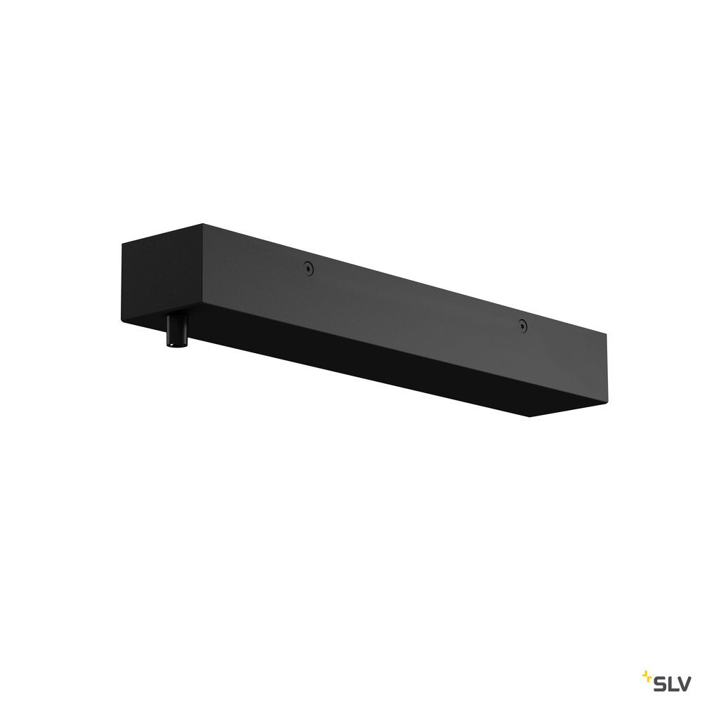 SLV H-PROFIL Rosette, schwarz