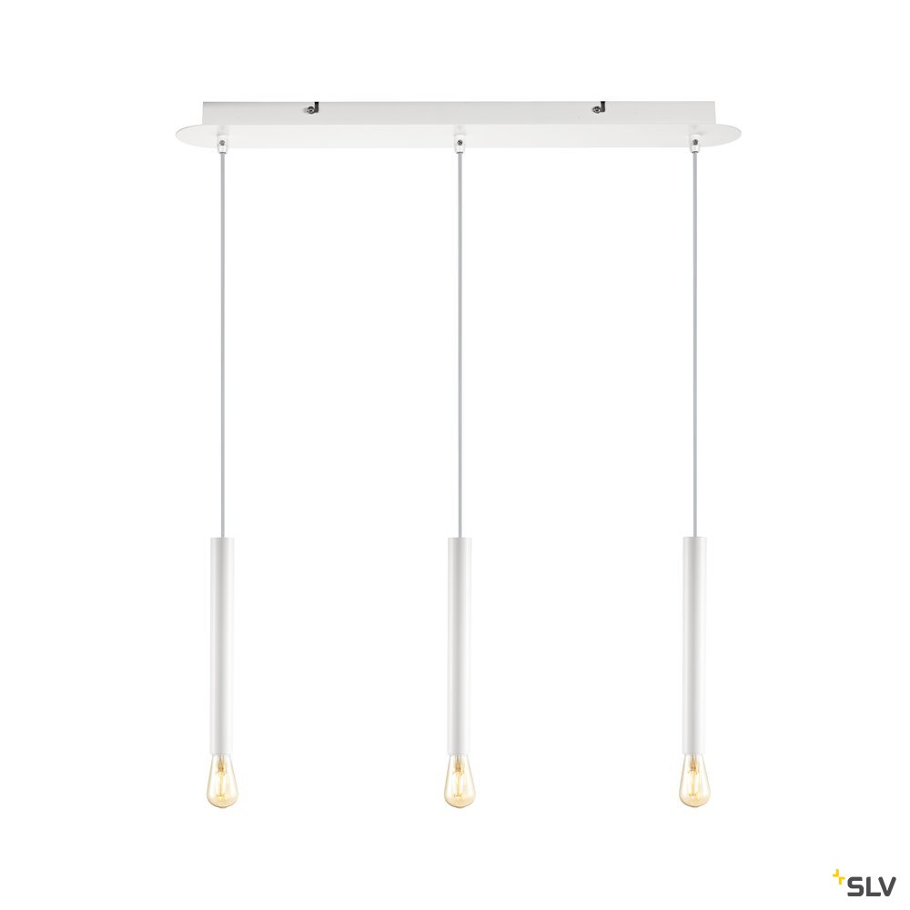 SLV FITU PD, Indoor Pendelleuchte, E27, weiß, max. 60W