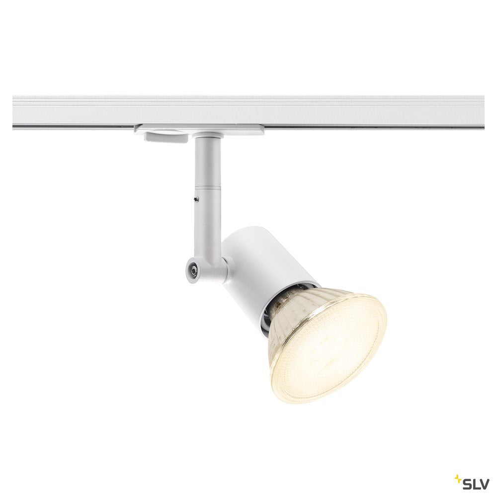 SLV SPOT TRACK, E27, weiß, max. 75W, inkl. 1P.-Adapter