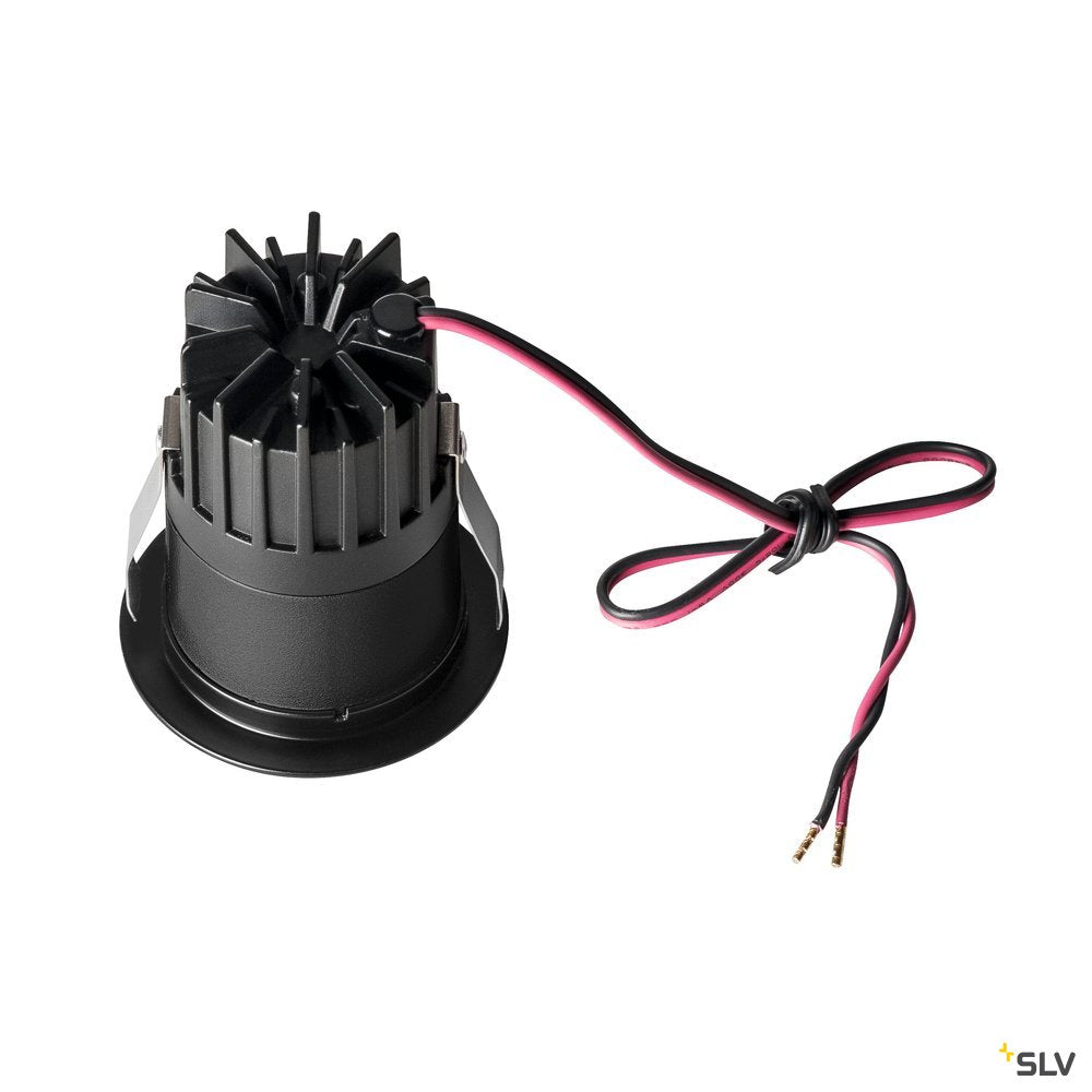 SLV TRITON MINI DL, LED Indoor Deckeneinbauleuchte, schwarz, 3000K, 15°