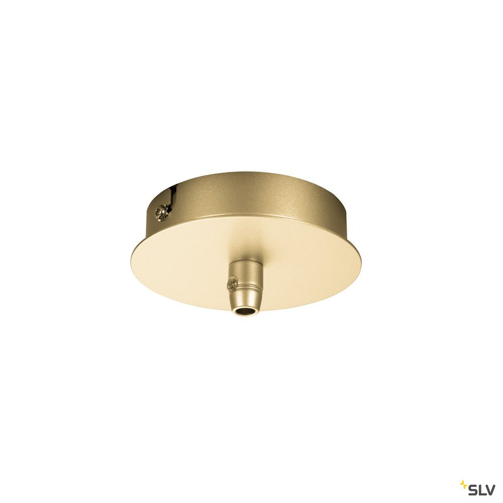 SLV FITU single Rosette, soft gold