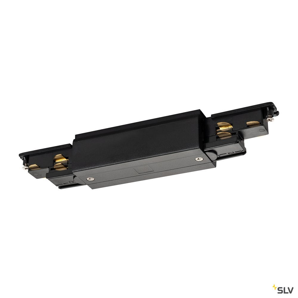SLV S-TRACK DALI Verbinder mit Einspeisemöglichkeit schwarz