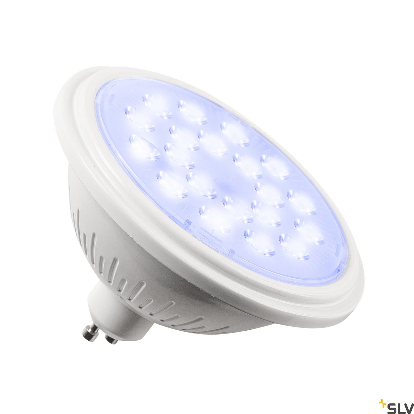 SLV QPAR111 GU10 RGBW smart, LED Leuchtmittel weiß / transparent 10W CRI90 40°
