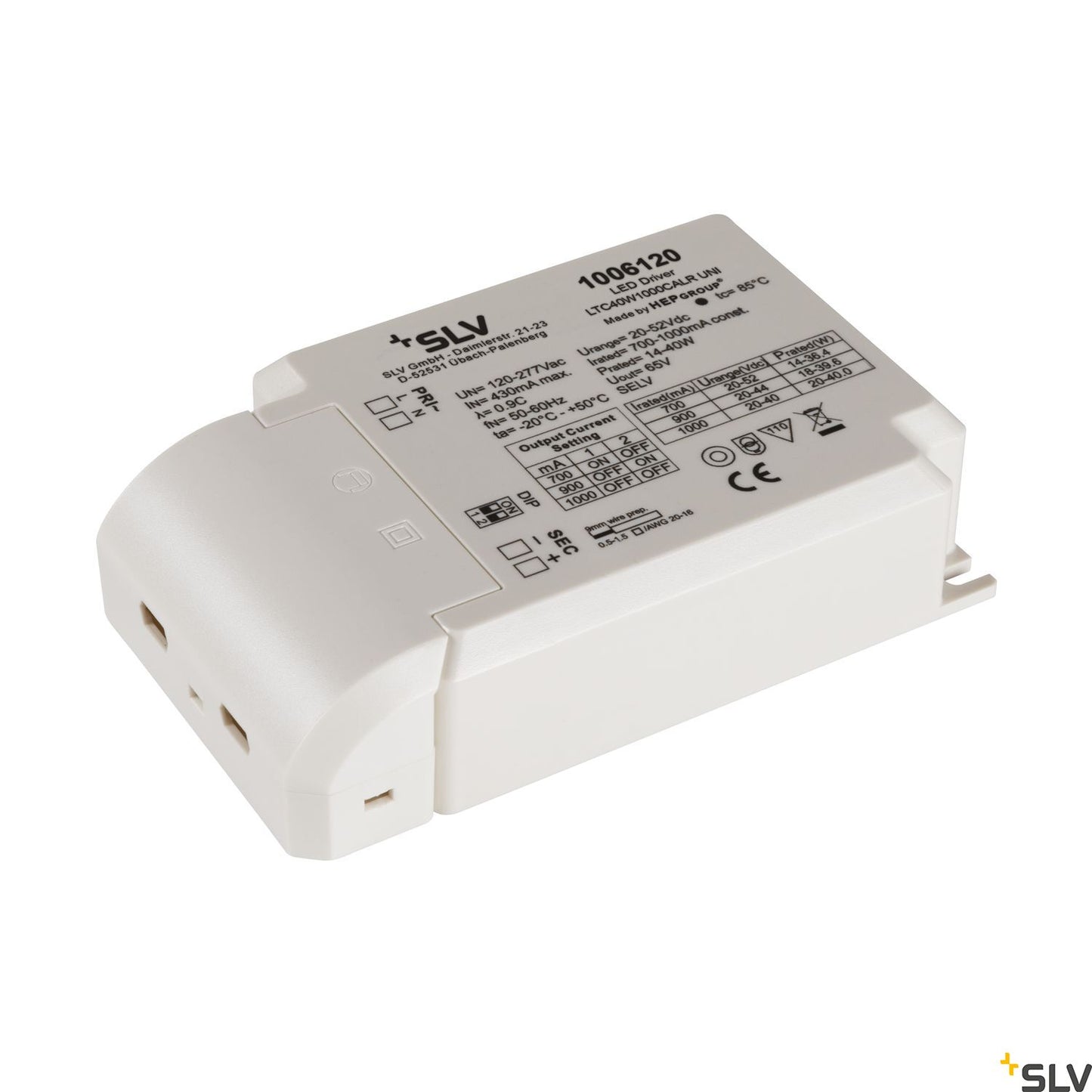 SLV LED Treiber, 40W 700/900/1000mA