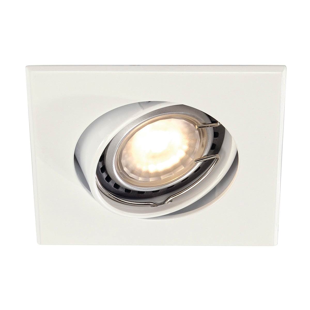 SLV GU10 SP SQUARE Downlight, eckig, weiss, GU10, max. 50W