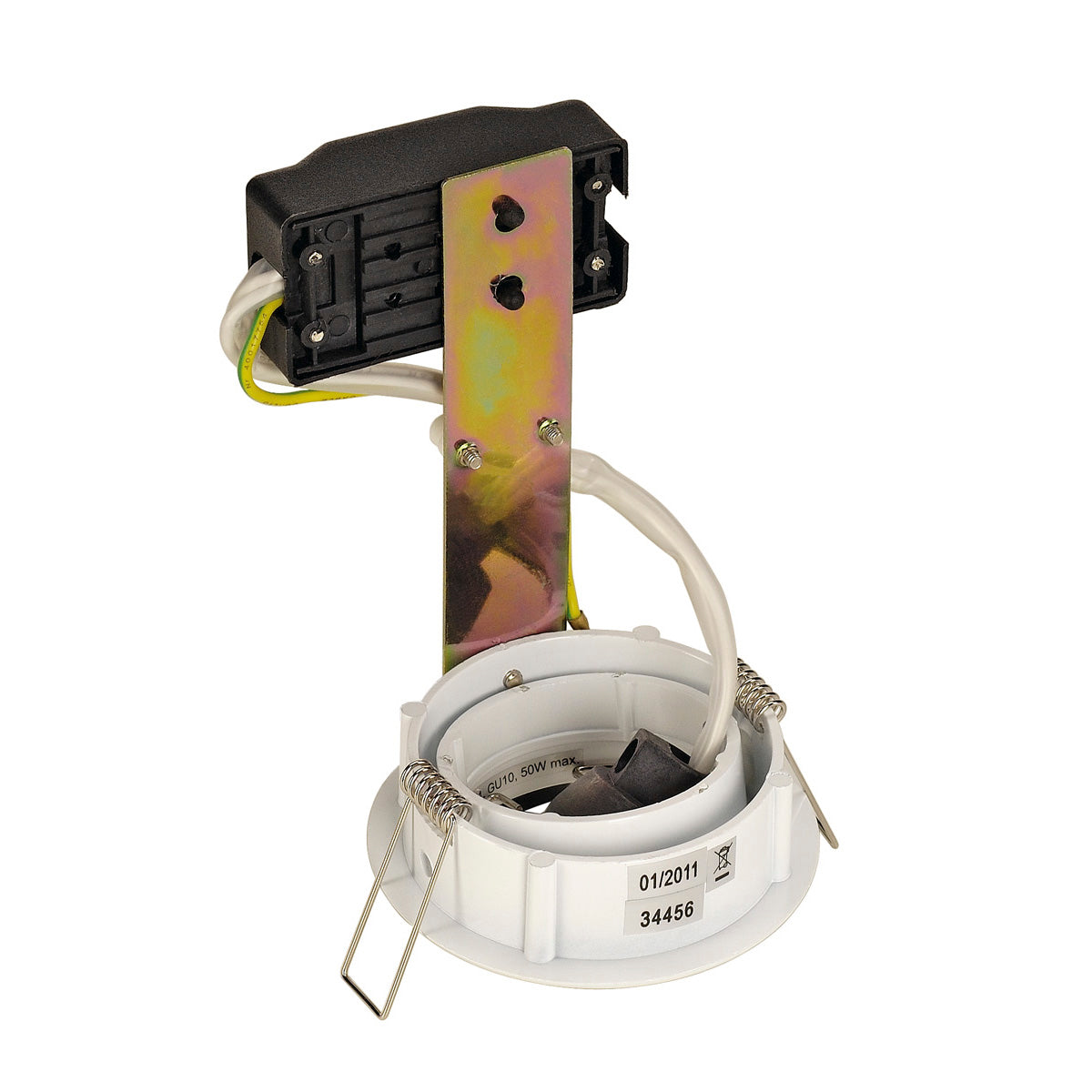 SLV GU10 SP Downlight, rund, weiss, max. 50W