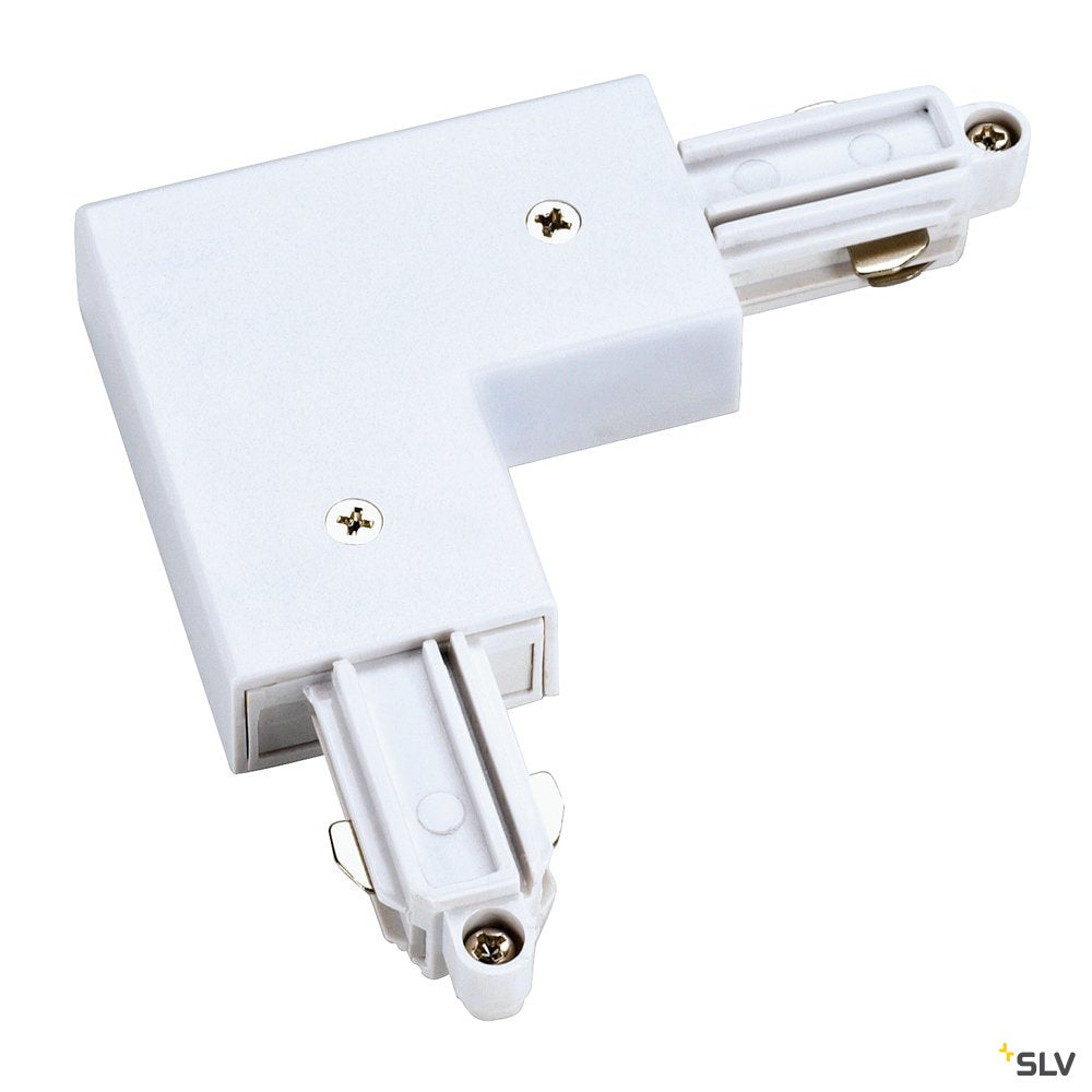 SLV L-Verbinder HV 1-Phasen SL innen weiss