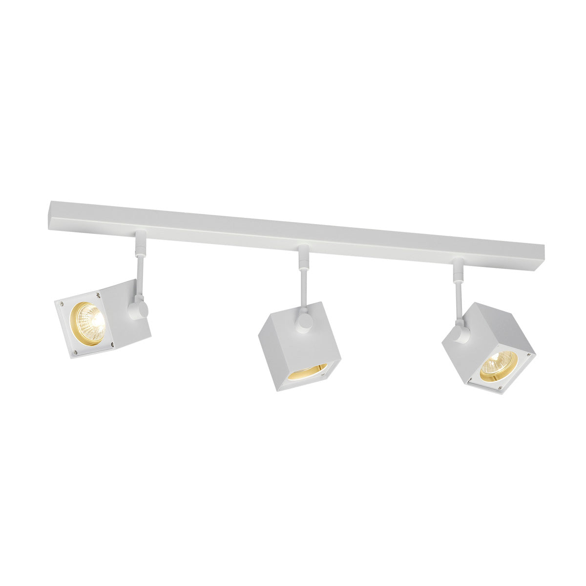 SLV ALTRA DICE 3 Deckenleuchte, eckig, weiss, 3xGU10, max. 3x50W