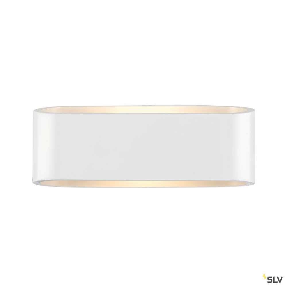 SLV ASSO LED Wandleuchte, oval, weiss, 5W LED, 3000K