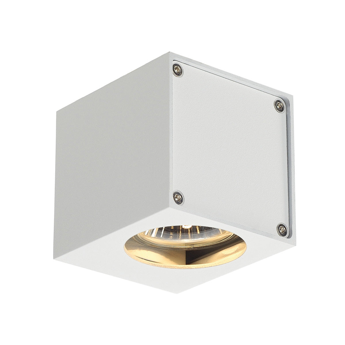 SLV ALTRA DICE Wandleuchte, WL-1, eckig, weiss, GU10, max. 35W