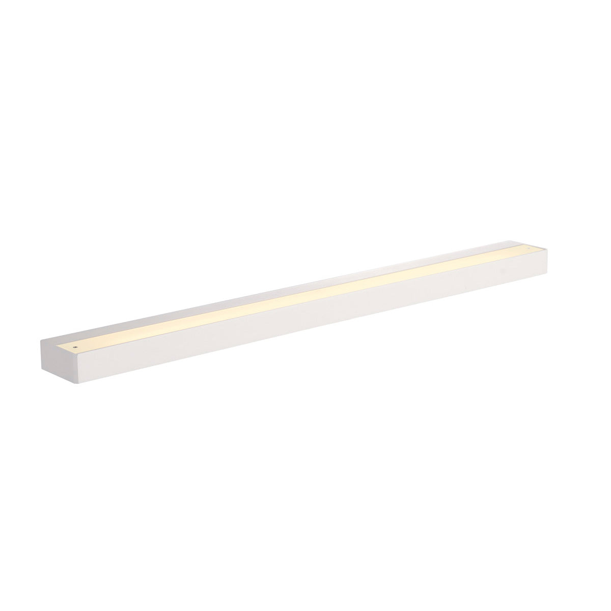 SLV SEDO 21 Wandleuchte, eckig, mattweiss, Glas satiniert, G5, ESL, 21W