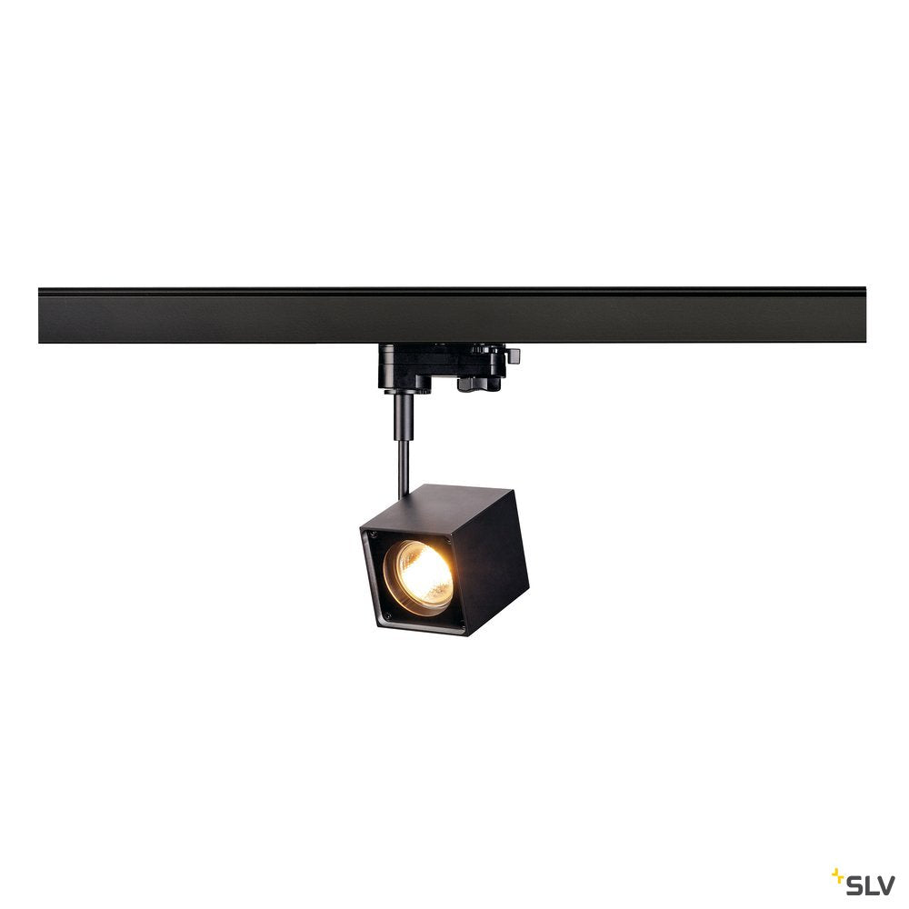 SLV ALTRA DICE Spot, eckig, schwarz, GU10, max. 50W, inkl. 3P.-Adapter