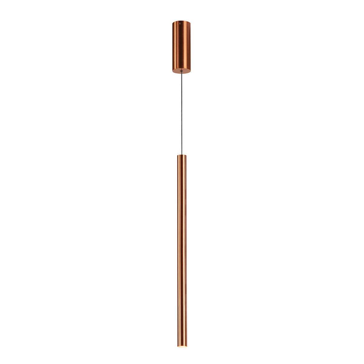 SLV MILAN Pendant, Pendelleuchte, rund, brushed copper, 7,5W LED 3000K