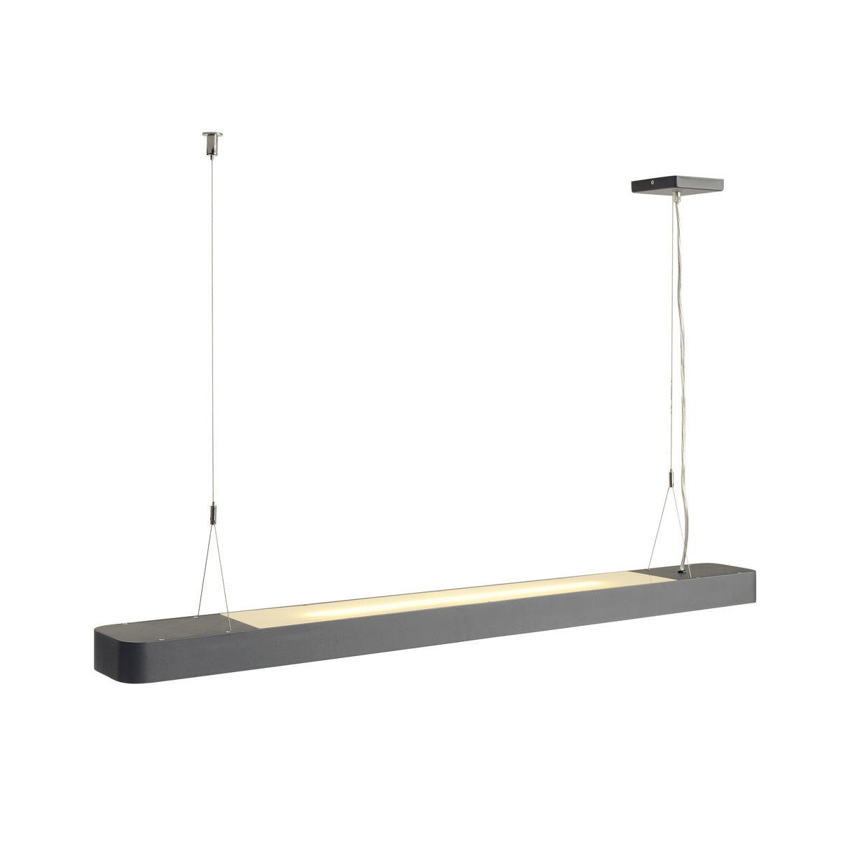 SLV WORKLIGHT LED Pendelleuchte, anthrazit, dimmbar