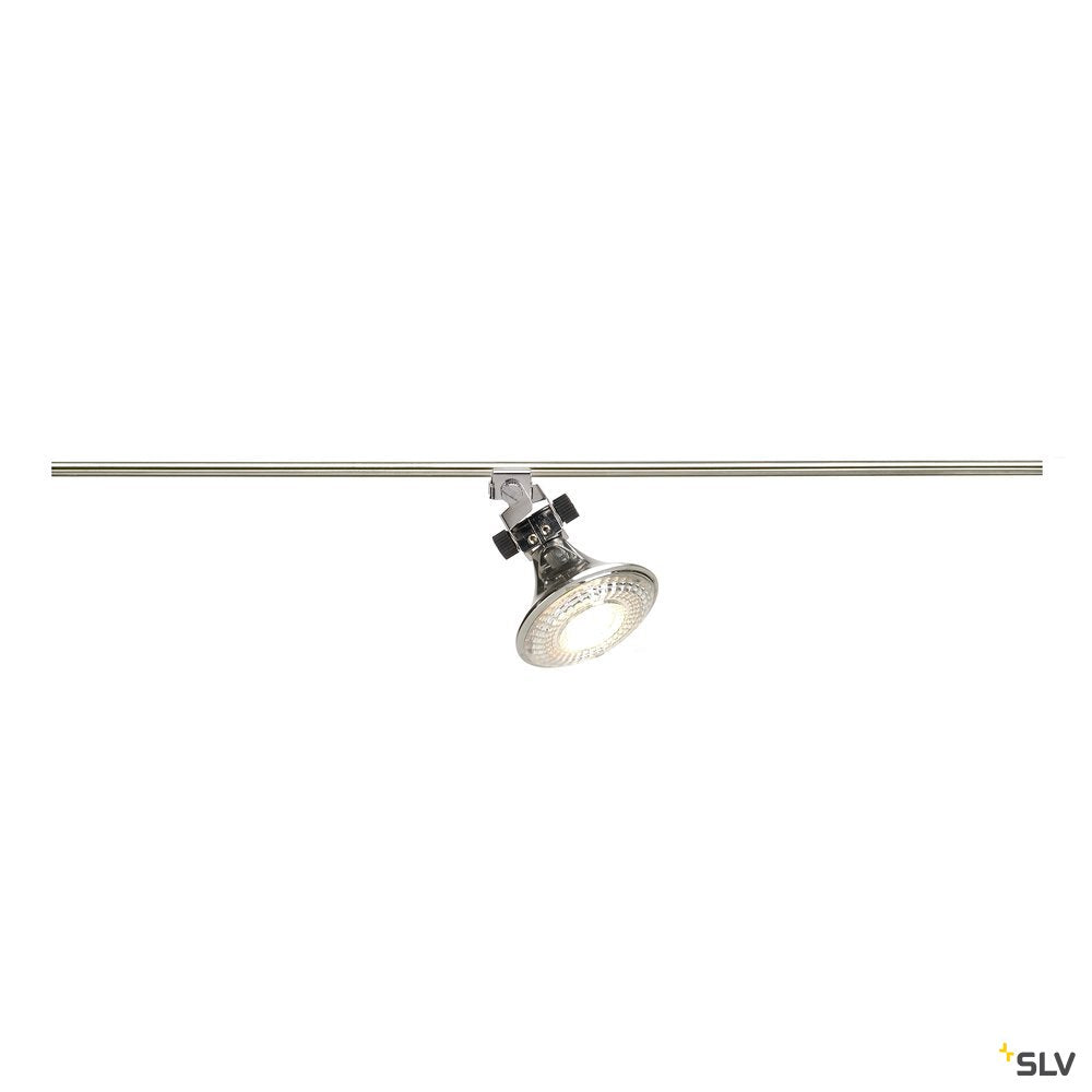 SLV Stromschienenstrahler ROBOT 2 f. GLU- TRAX chrom MR16 35W sb