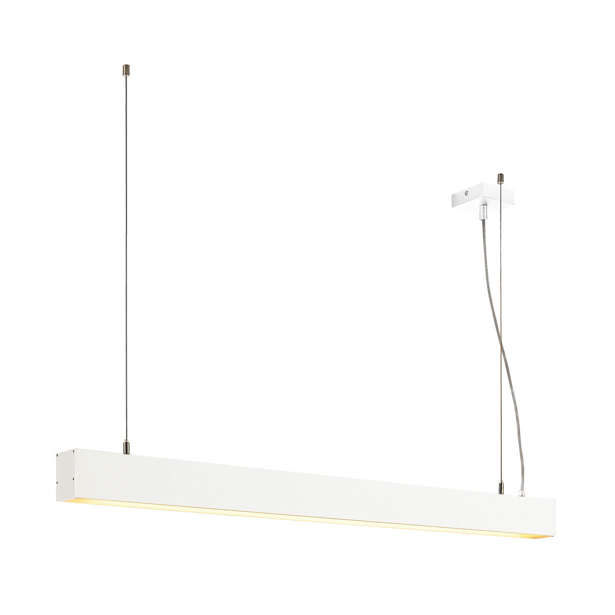 SLV GLENOS Pendelleuchte, mattweiss, 1m, 52W, 3000K