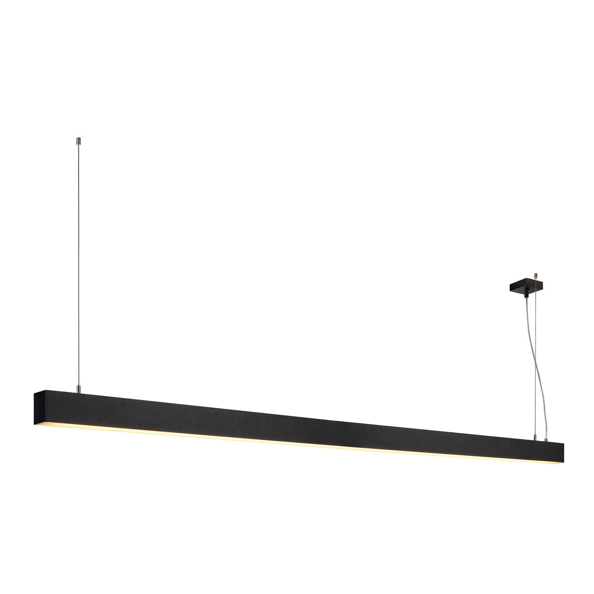 SLV GLENOS Pendelleuchte, mattschwarz, 2m, 103W, 3000K