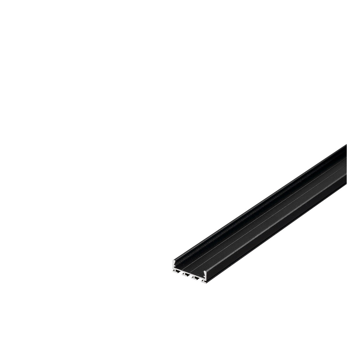 SLV GLENOS Profi-Profil 2609-200, mattschwarz, 2m