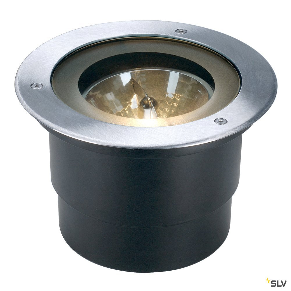 SLV Bodeneinbaustrahler ADJUST QRB111 rund 304 50W IP67