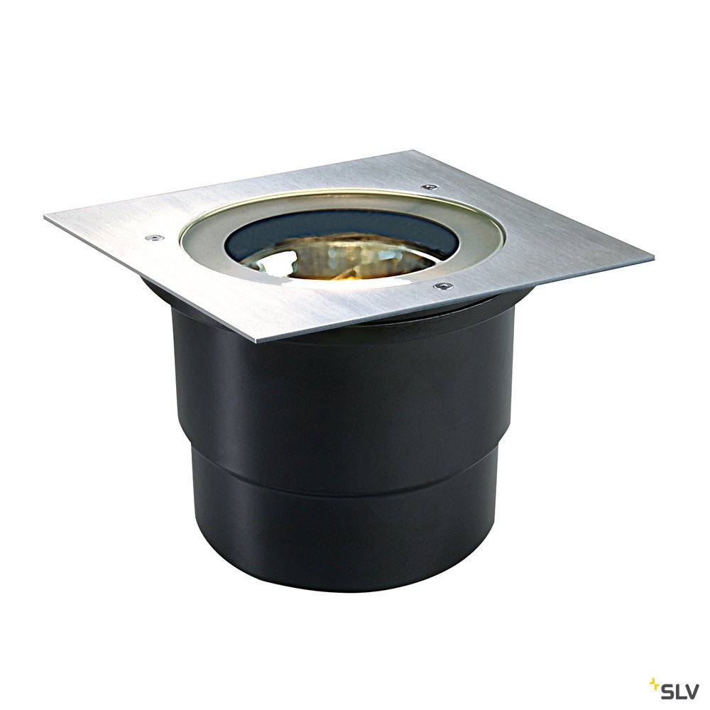 SLV Bodeneinbaustrahler ADJUST QRB111 eckig 304 50W IP67