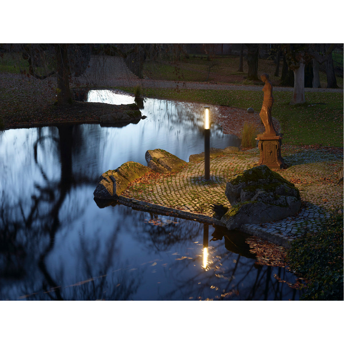 SLV POLE PARC 200 Stehleuchte, anthrazit, 2G11, 55W, IP44
