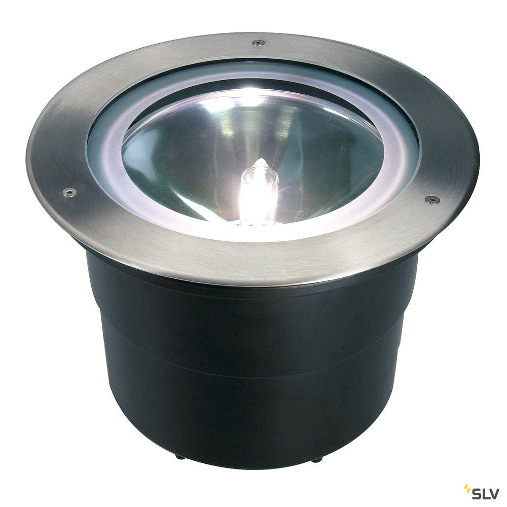 SLV Bodeneinbaustrahler ADJUST HQI 70 rund 304 G12 70W IP67