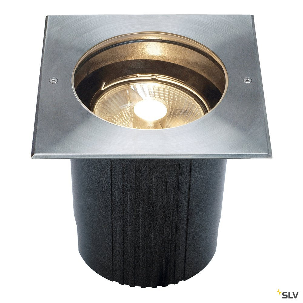 SLV Bodeneinbaustrahler DASARES111 eckig 316 75W IP67