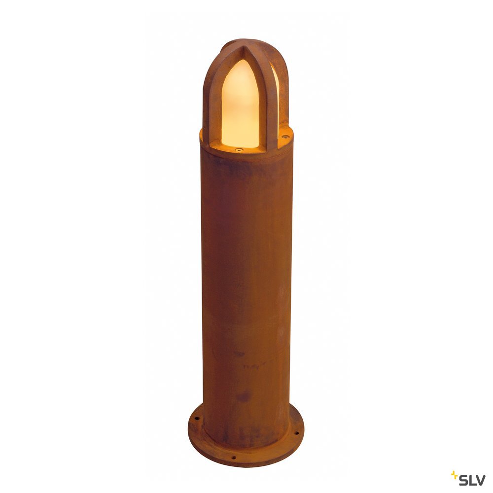SLV Pollerleuchte RUSTY CONE 70 eisen rost E27 11W IP54