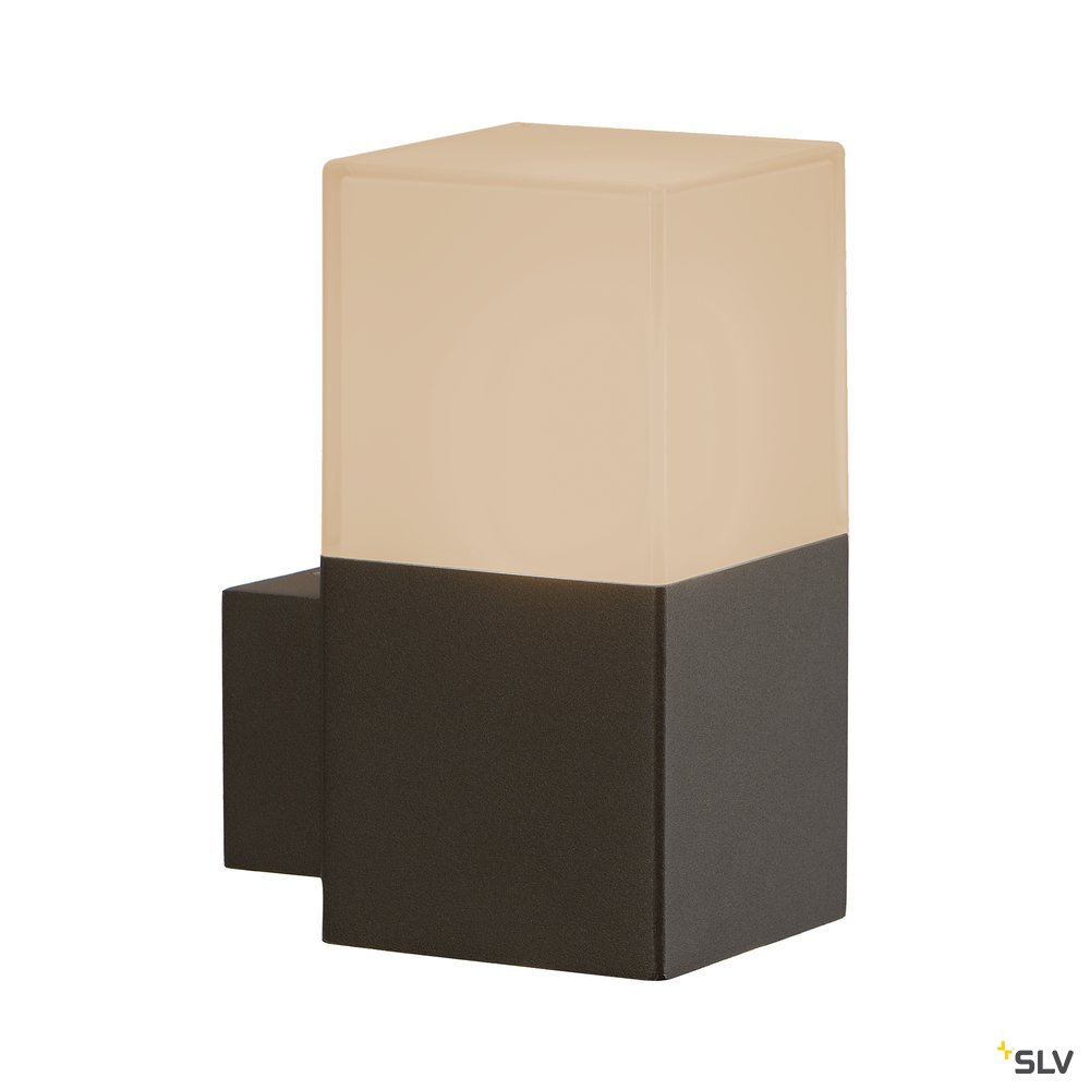 SLV GRAFIT Wandleuchte, WL, anthrazit / weiss, E27 ESL, max. 11W, IP44