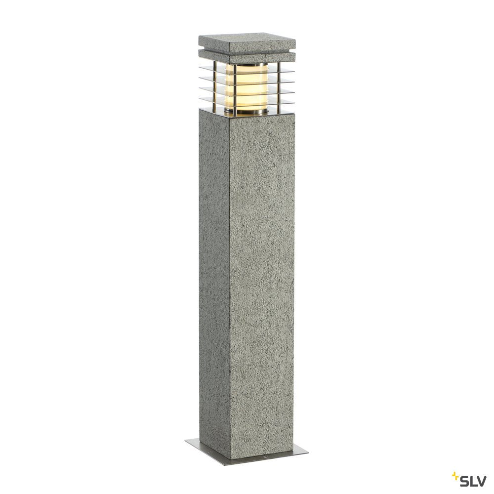 SLV ARROCK GRANITE 70 Stehleuchte Granit, salt & pepper, E27, max. 15W