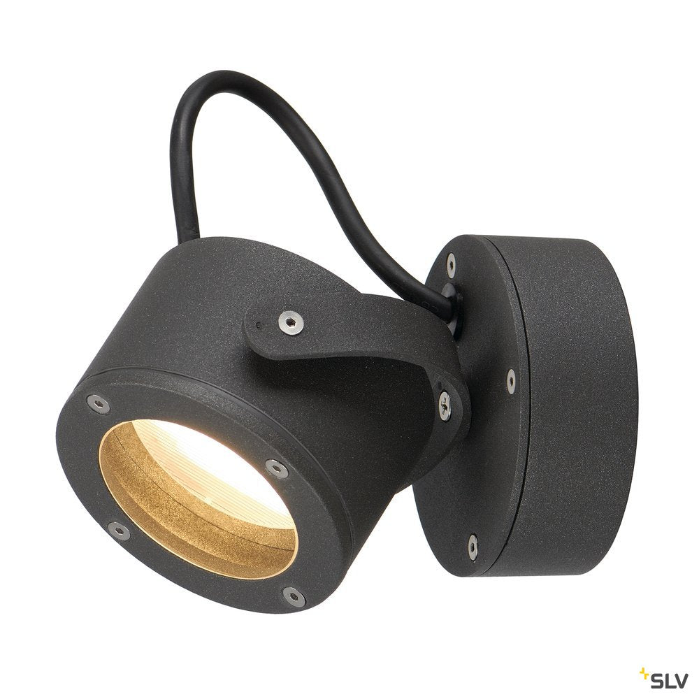 SLV SITRA 360 WL Wandleuchte, anthrazit, GX53, max. 9W