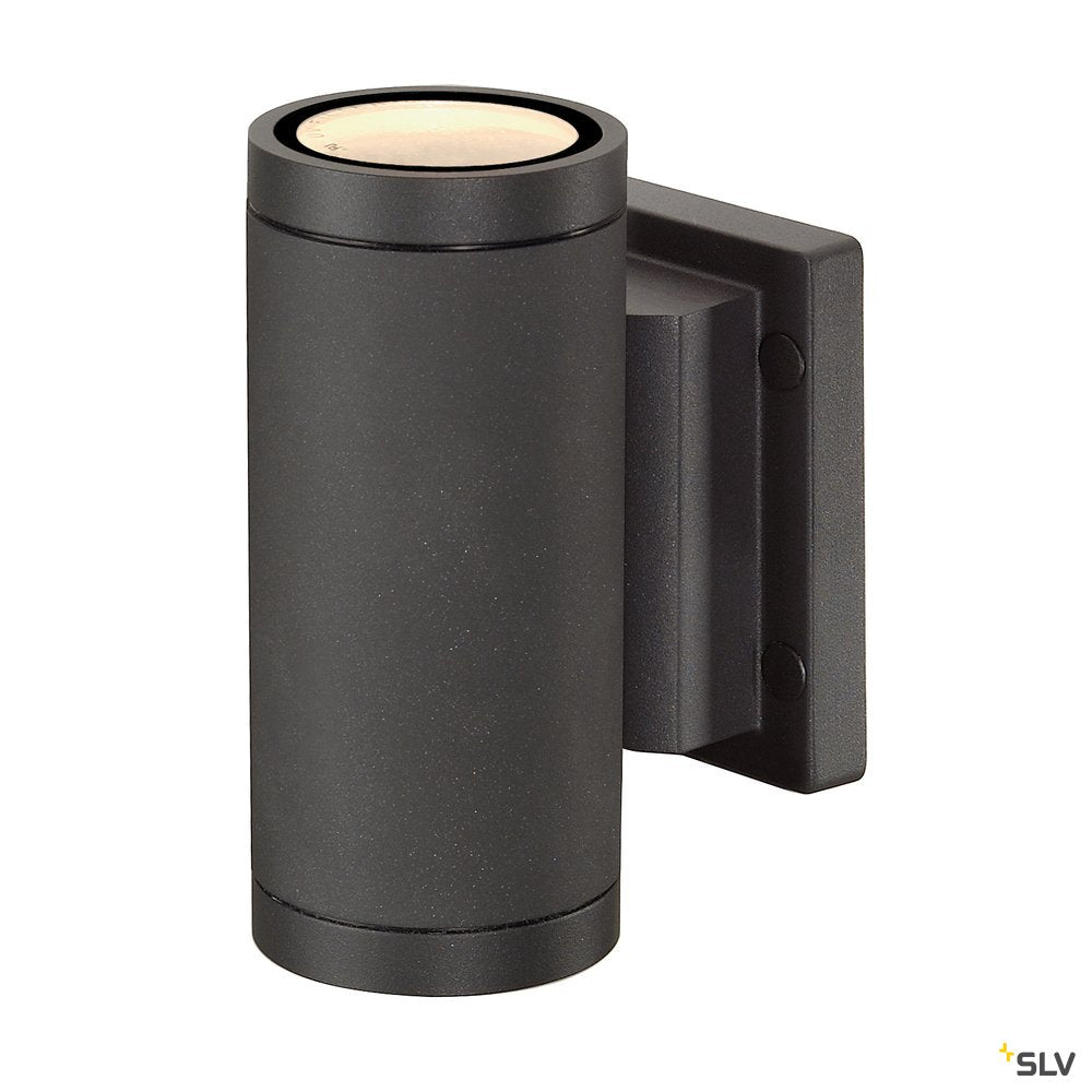 SLV NEW MYRA UP/DOWN Wandleuchte, anthrazit, 2xGU10, max. 2x35W, IP55