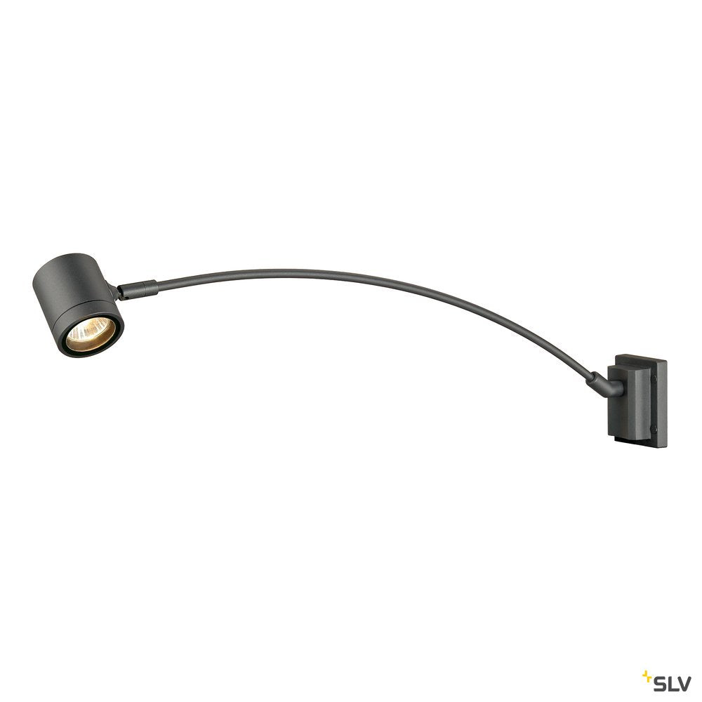 SLV NEW MYRA DISPLAY CURVE, anthrazit, GU10, max. 50W, IP55