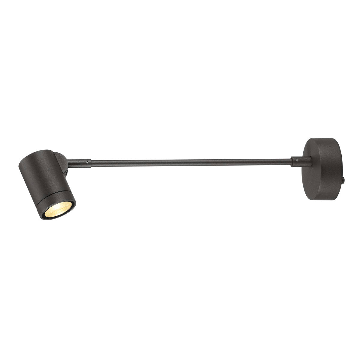 SLV GUNNSY WALL DISPLAY STRAIGHT, sandy anthracite, 8W LED, 3000K