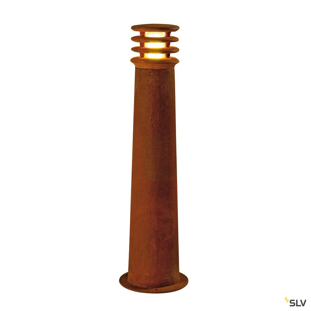 SLV RUSTY 70 LED ROUND Aussenleuchte, eisen gerostet, LED 3000K