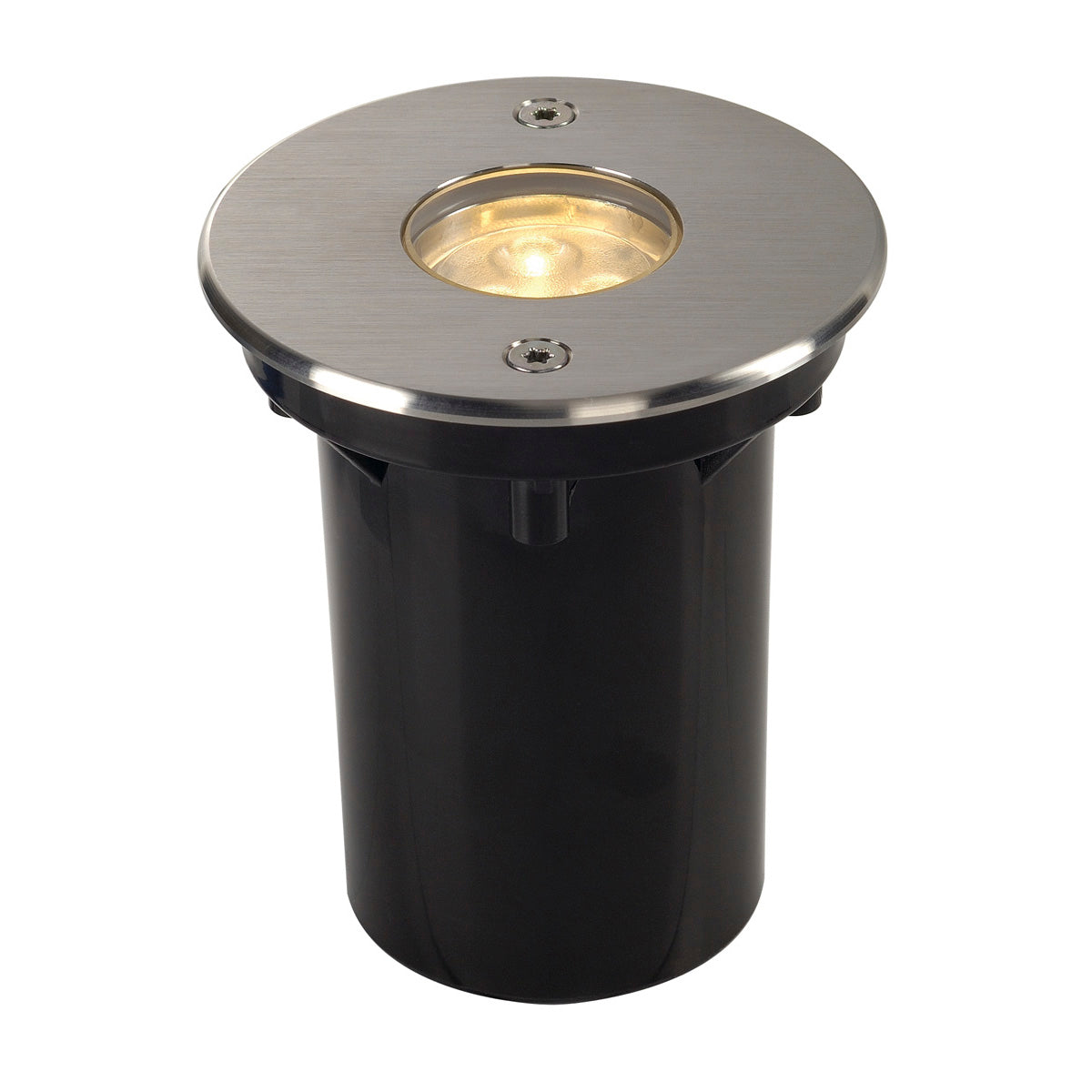 SLV DASAR LED LV PRO Bodeneinbau- leuchte, rund, Edelstahl 316, 6W, 3000K, 12-25V, IP67